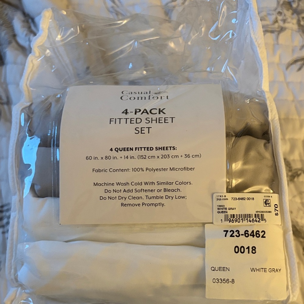 3 fitted sheets queen size